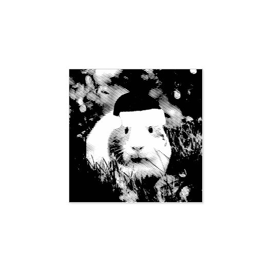 Kerst-Guinea Rubberstempel (Afrduk)