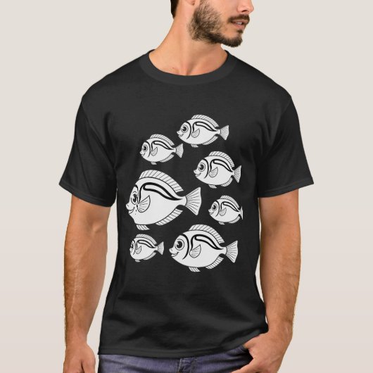 Kerst Guppy Vis T-shirt (Voorkant)