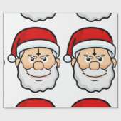 kerst hail santa cadeaupapier (Vlak)
