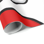 kerst hail santa cadeaupapier (Rol Hoek)