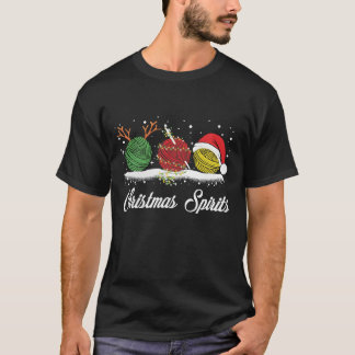 Kerst haken meisje t-shirt