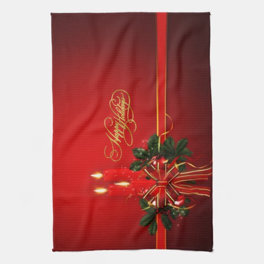 Kerst Handdoek (Verticaal)