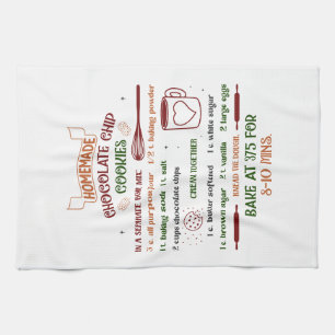 Kerst Handdoek met Chocolade Chip Recept