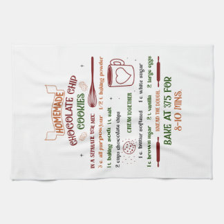 Kerst Handdoek met Chocolade Chip Recept