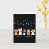 Kerst Hanukkah Menorah Store Ugly Hanukkah Swe Kaart (Gele Bloem)