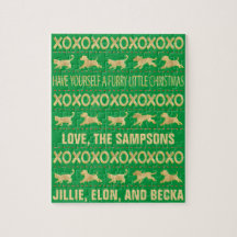 Kerst harige vrienden