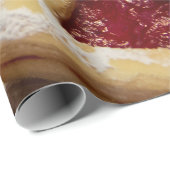 Kerst Hart Gevormd Suiker Koekjesinpakpapier Cadeaupapier (Rol Hoek)