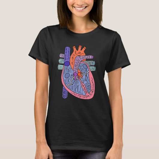 Kerst Hart Kamers Leuke Medische Hete Luchtbal T-shirt (Voorkant)