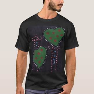 kerst harten t-shirt