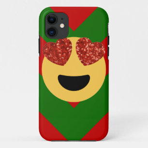 kerst hartoog emoji iPhone 11 hoesje