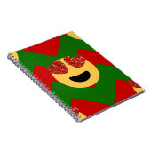 kerst hartoog emoji notitieboek (Rechterzijde)
