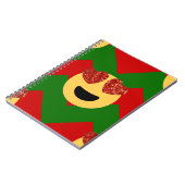 kerst hartoog emoji notitieboek (Linkerzijde)