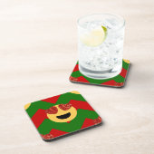 kerst hartoog emoji onderzetter (Rechterzijde)