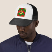 kerst hartoog emoji trucker pet (In situ)