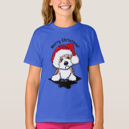 Kerst Havanese T-shirt (Voorkant)