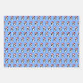 Kerst Havanese Verpakking Papier Set van 3 Lakens Inpakpapier Vel (Voorkant 2)