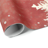 Kerst, Heet roze, Groovy, , Retro, Modern,197 Cadeaupapier (Rol Hoek)