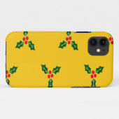 Kerst heilig op sinaasappel Case-Mate iPhone case (Achterkant (horizontaal))
