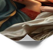 Kerst Heilige Familie Poster (Hoek)