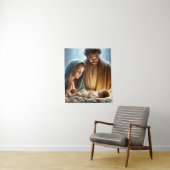 Kerst Heilige Familie Wandkleed (In situ)