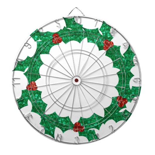 kerst heilige kreet dartbord (Voorkant)