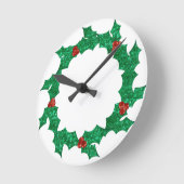 kerst heilige kreet ronde klok (Hoek)