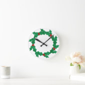 kerst heilige kreet ronde klok (Huis)