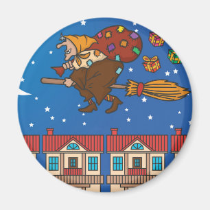 kerst heks Befana Magneet