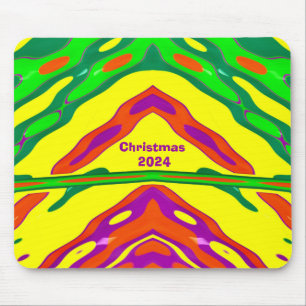 ~ KERST ~ heldere fractal ~ 2024 Muismat