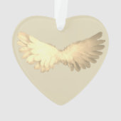 Kerst Hemel Engel Memorial ornament (achterkant)