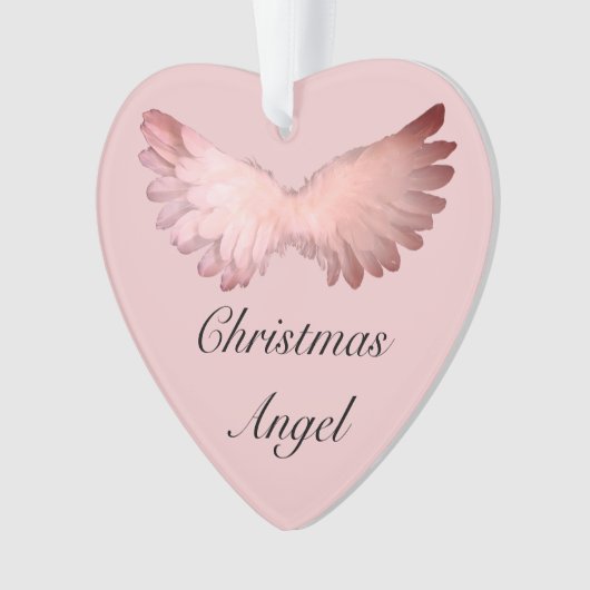 Kerst Hemel Engel Memorial ornament (voorkant)