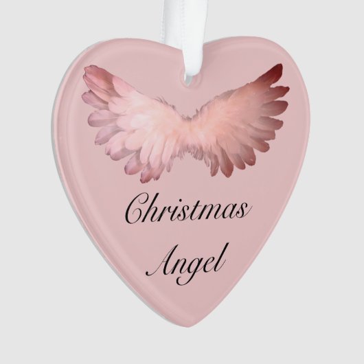 Kerst Hemel Engel Memorial ornament (voorkant)