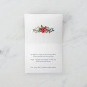 Kerst Herdenking Kaart | Kerstkrans (Binnen)