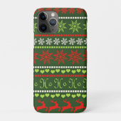Kerst Herhalend Patroon Case-Mate iPhone Case (Achterkant)