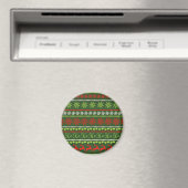 Kerst Herhalend Patroon Magneet (Insitu (Vaatwasser))