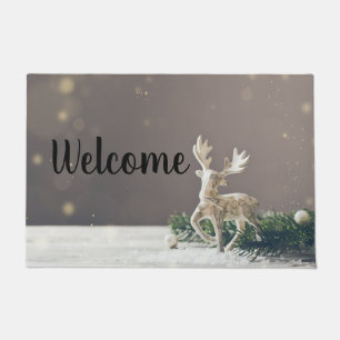 Kerst Herten Custom deurmat