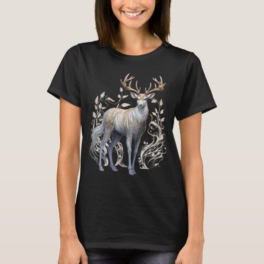 Kerst 🎄 herten 🦌 olijven De andere rendieren T-shirt (Voorkant)