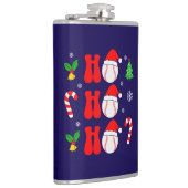 Kerst Ho Ho Ho Grappig Xmas-85211 Heupfles (Rechts)