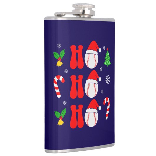 Kerst Ho Ho Ho Grappig Xmas-85211 Heupfles (Rechts)