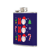 Kerst Ho Ho Ho Grappige Kerst-85211 Heupfles (Links)
