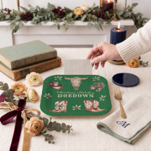 Kerst Hoedown Cowboylaarzen Schedel Vakantie