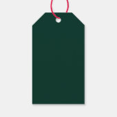 Kerst Holiday Kerstcadeau Labels Cadeaulabel (Achterkant)