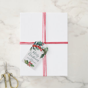 Kerst Holiday Kerstcadeau Labels Cadeaulabel