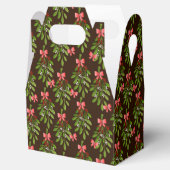 Kerst Hollies - Favor Doos Bedankdoosjes (Geopend)