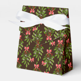 Kerst Hollies - Favor Doos Bedankdoosjes