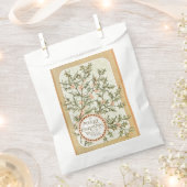 Kerst Holly  Antiek Groet Bedankzakje (Geknipt)