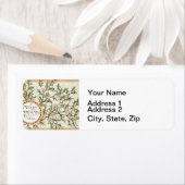 Kerst Holly  Antiek Groet Etiket (Insitu)