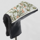 Kerst Holly Antiek Groet Golfheadcover (3/4 voorkant)