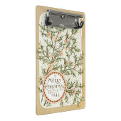 Kerst Holly Antiek Groet Mini Klembord (Schuin)