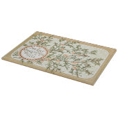 Kerst Holly  Antiek Groet Snijplank (Hoek)